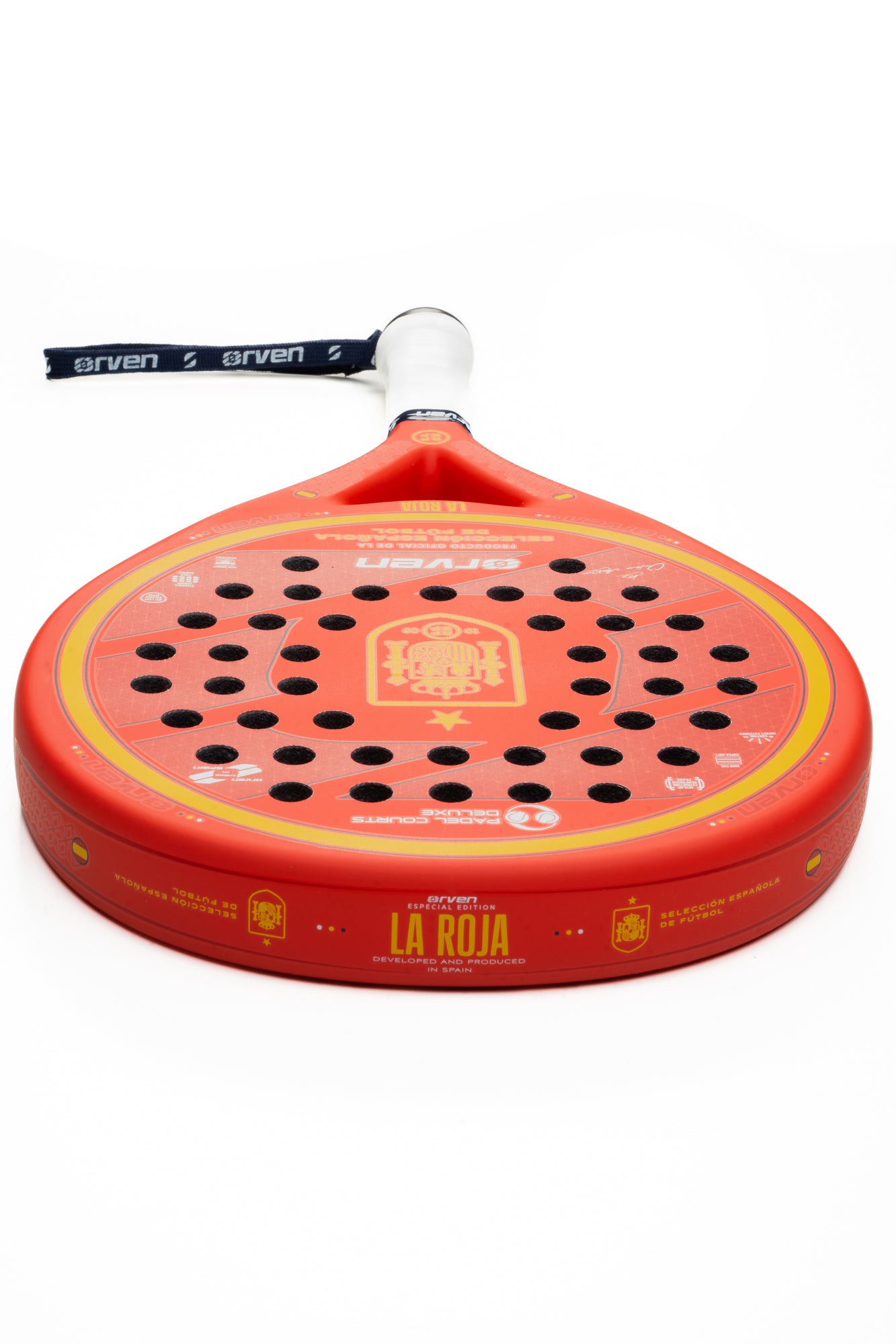 Orven Spanish Soccer Team Padel Racket - Red