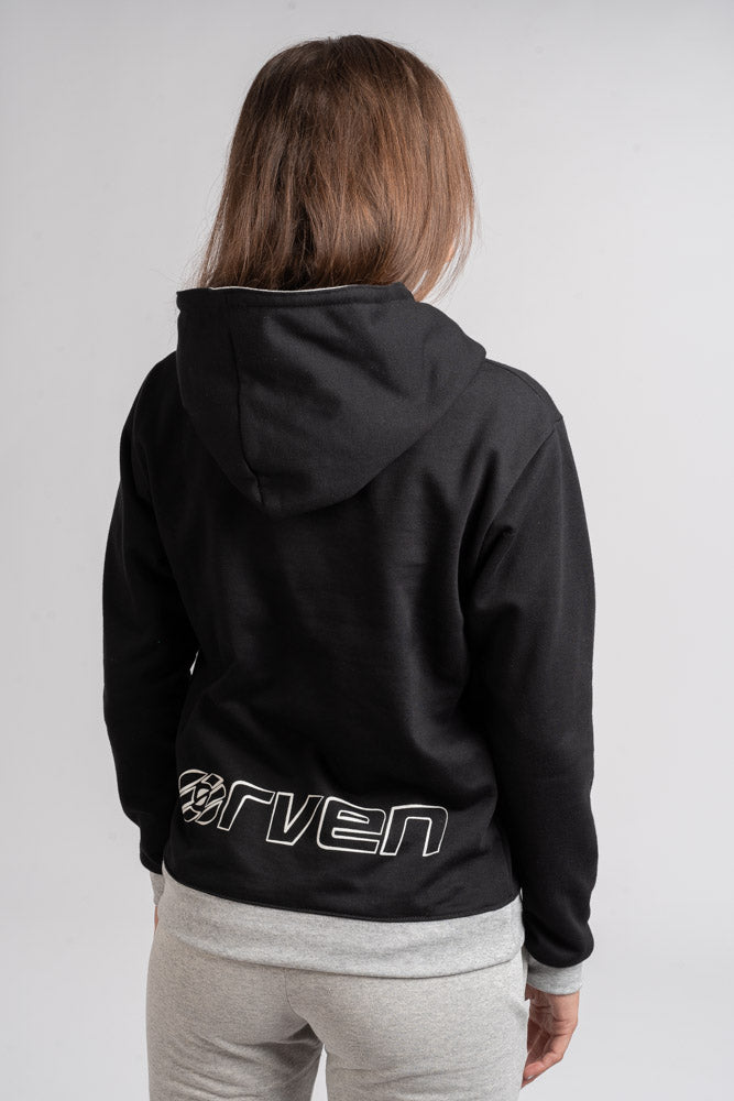 Sudadera con capucha Player Negra - Orven Sport 