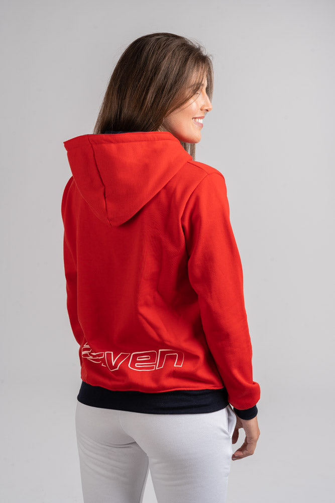 Sudadera con Capucha Player Roja - Orven Sport 