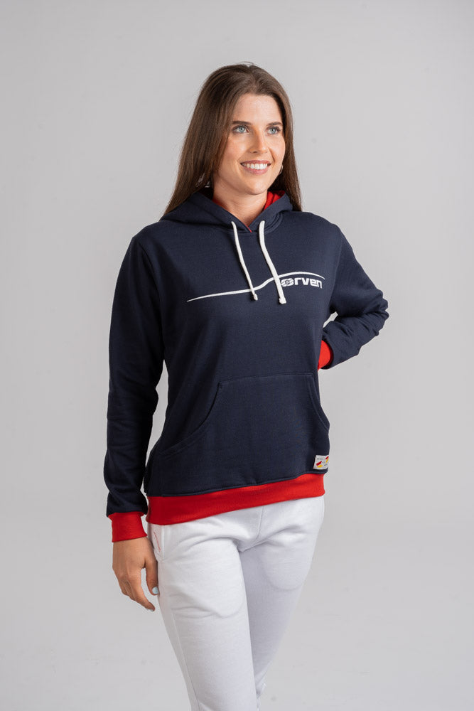 Sudadera con Capucha Player azul marino - Orven Sport