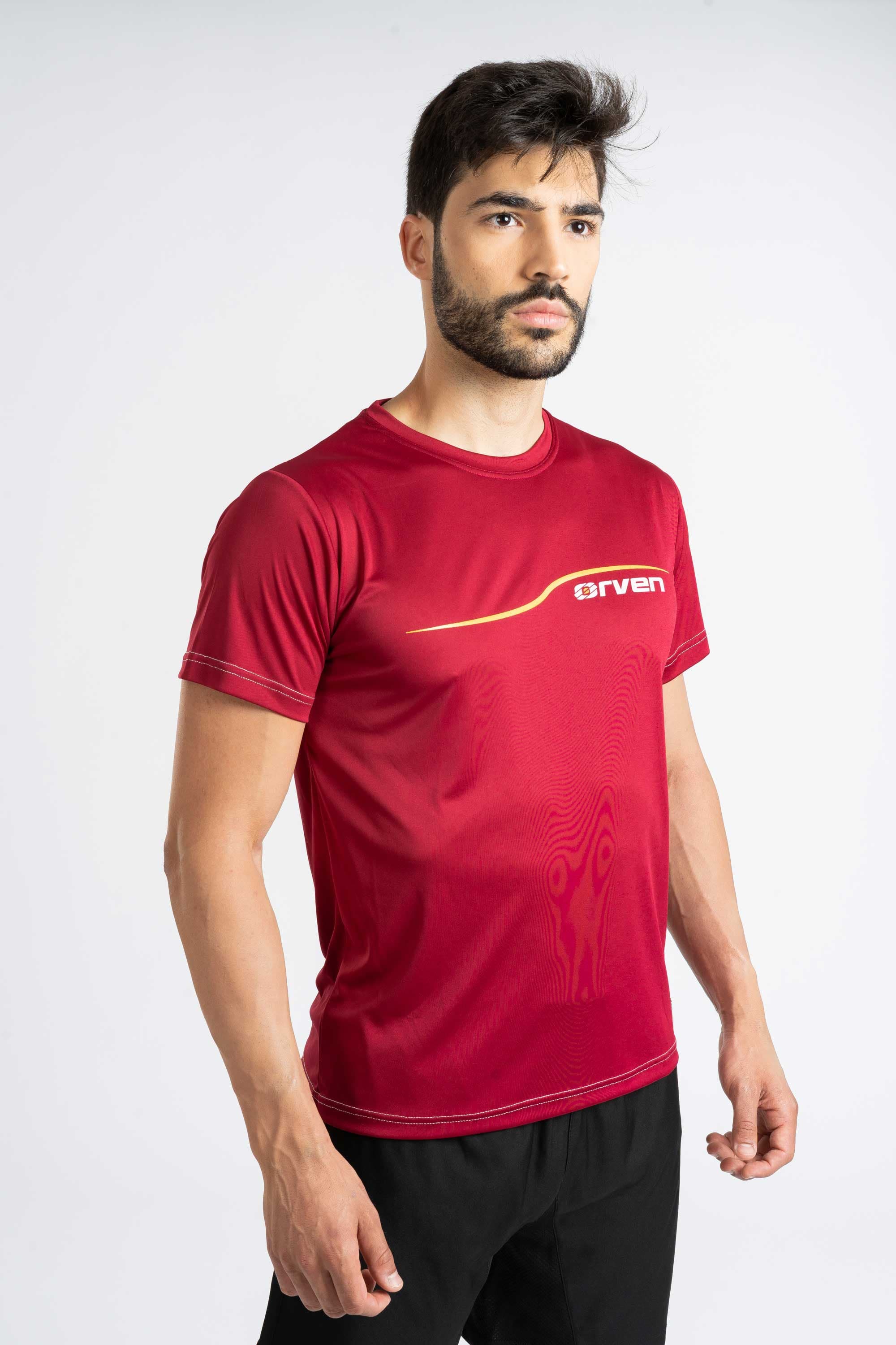 Camiseta Player Burdeos - Orven Sport 