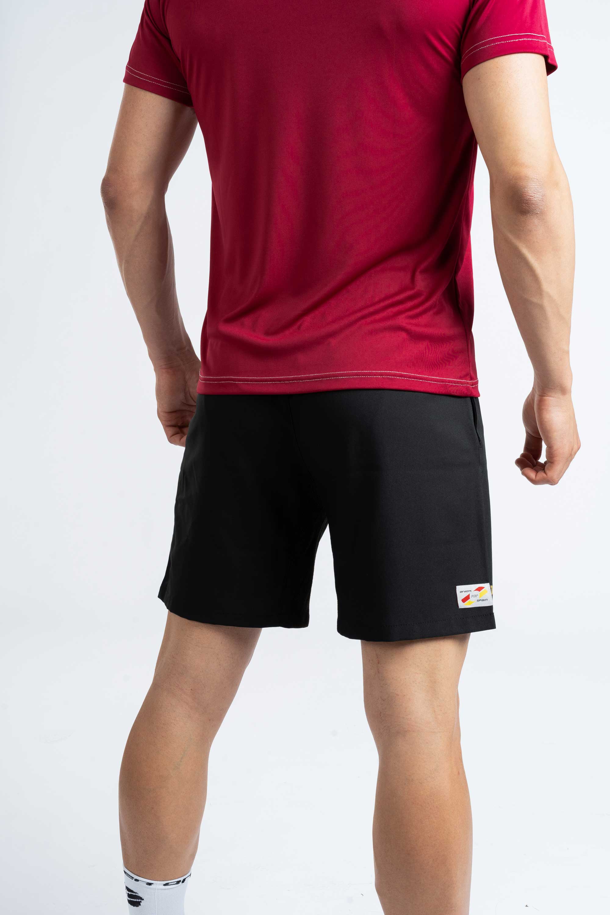 Pantalón Player Negro/ Amarillo - Orven Sport