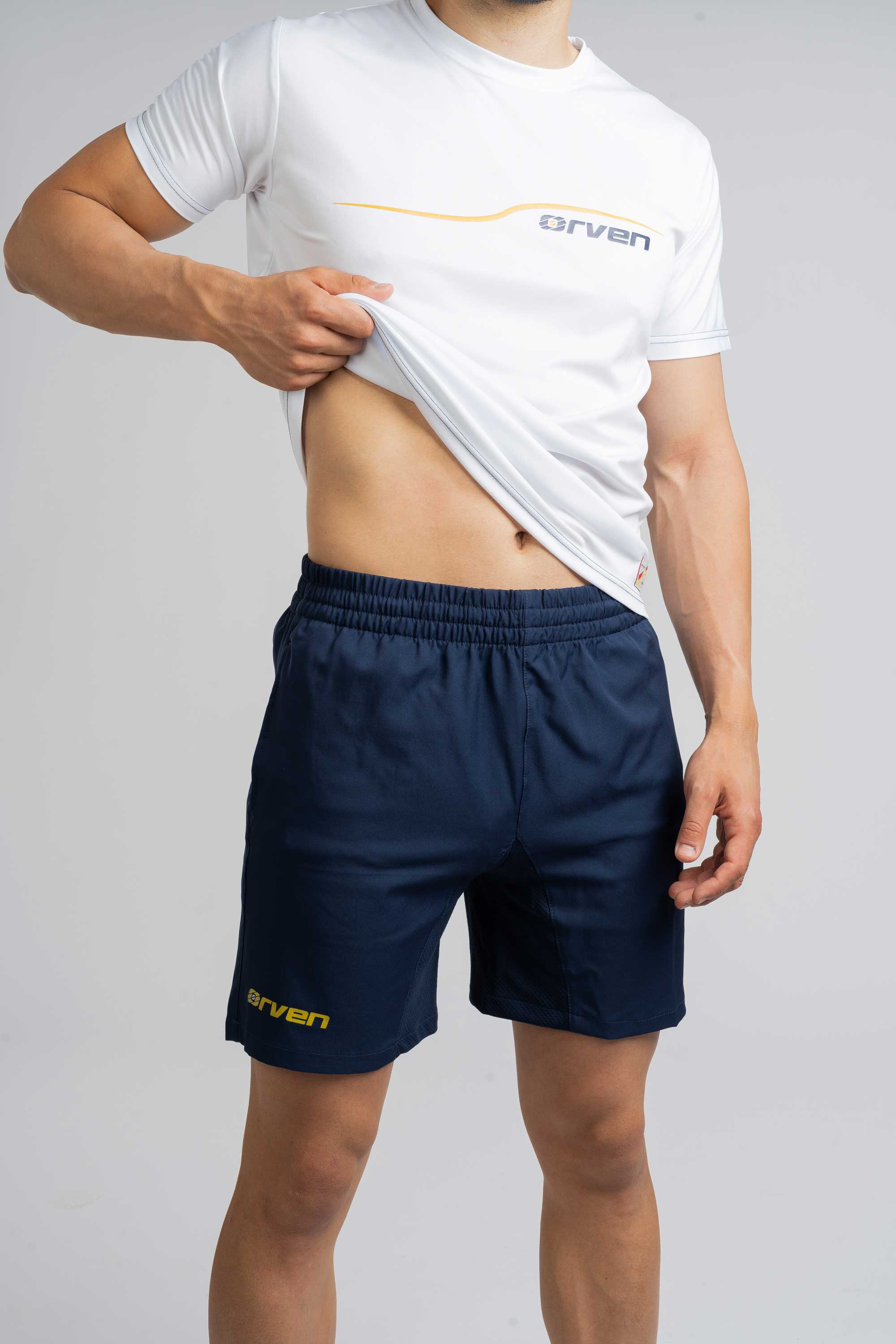 Pantalón Player Marino/ Amarillo - Orven Sport