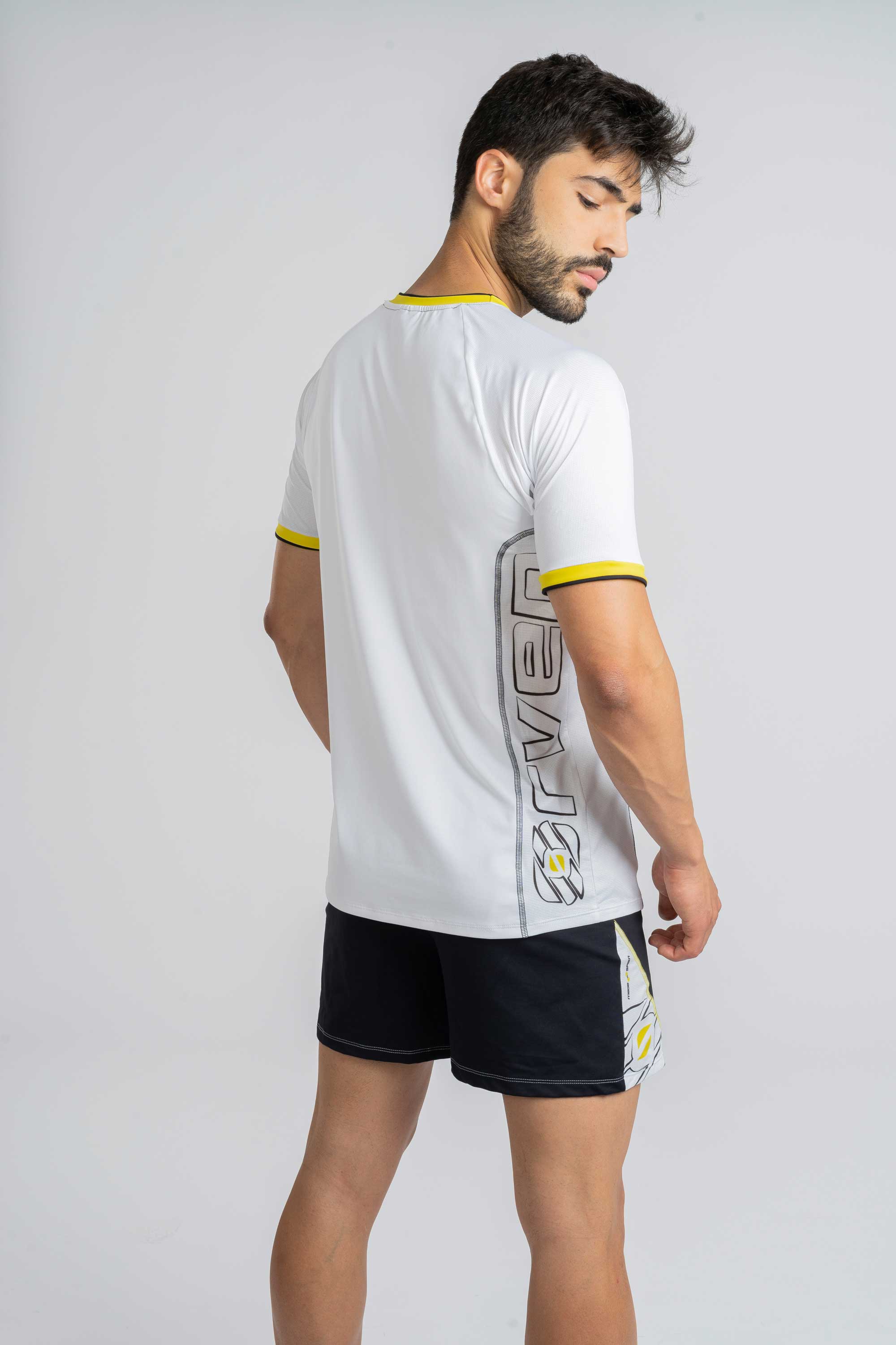 Pantalones Colección Negro/ Amarillo - Orven Sport