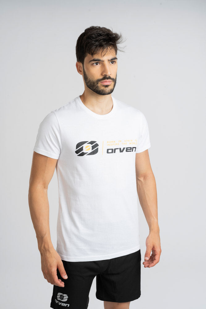 Camiseta de Algodón Blanca - Orven Sport 