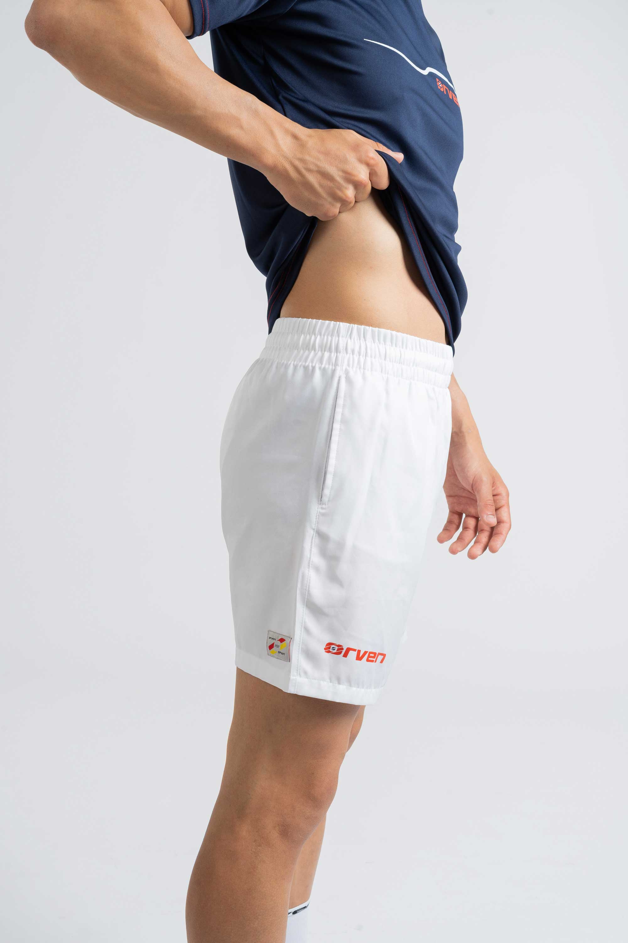 Pantalón Player Blanco/ Rojo - Orven Sport