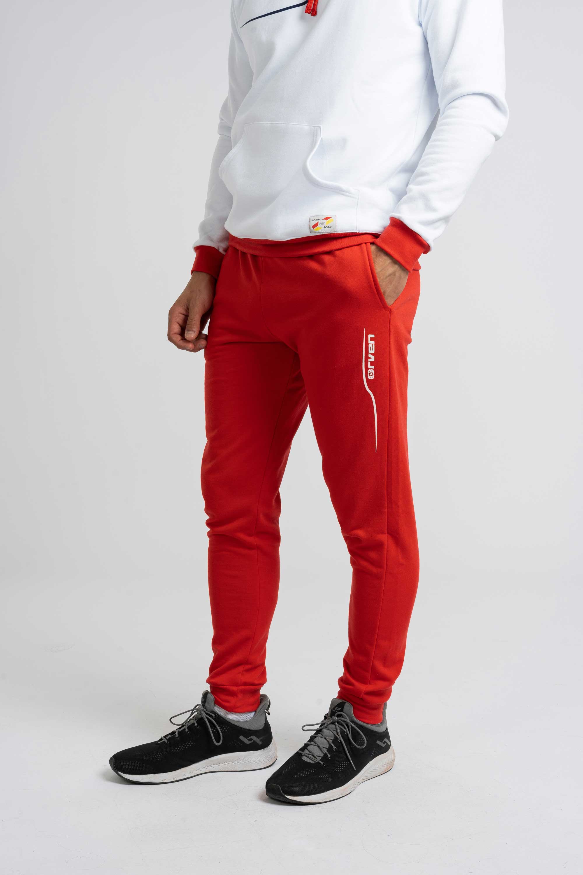 Pantalón Largo Player Rojo - Orven Sport
