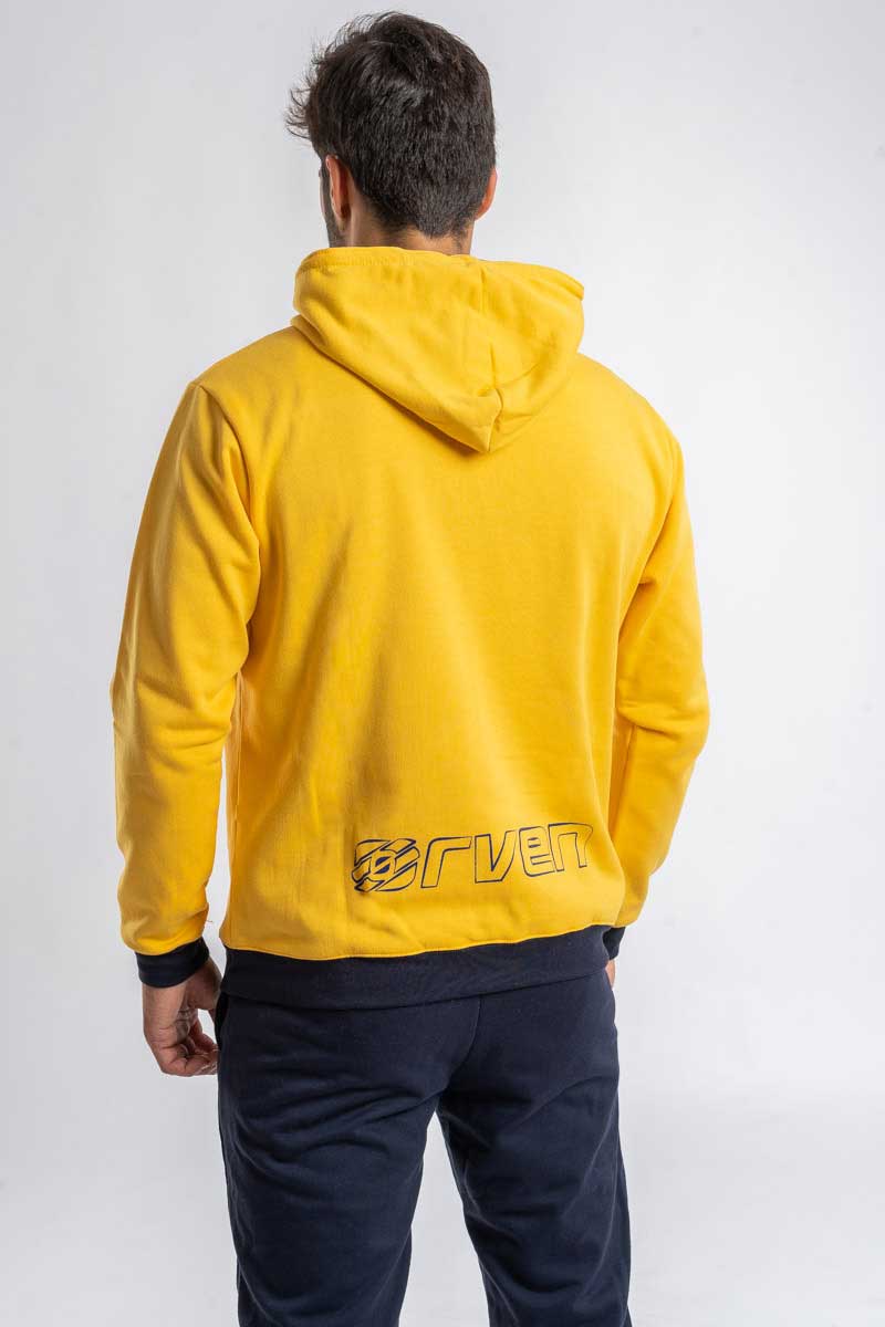 Sudadera con Capucha Player Amarillo - Orven Sport 