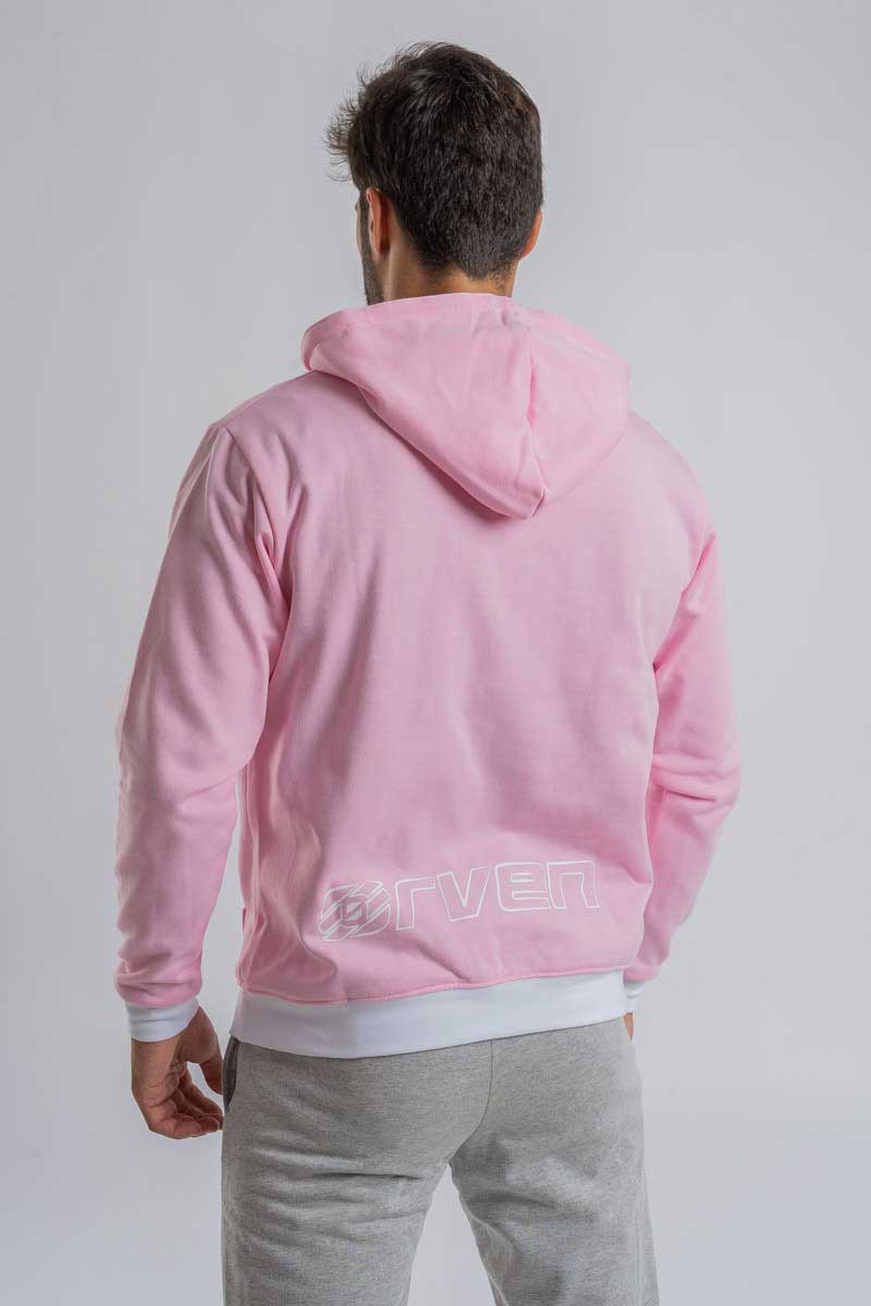 Sudadera Con Capucha Player Rosa - Orven Sport