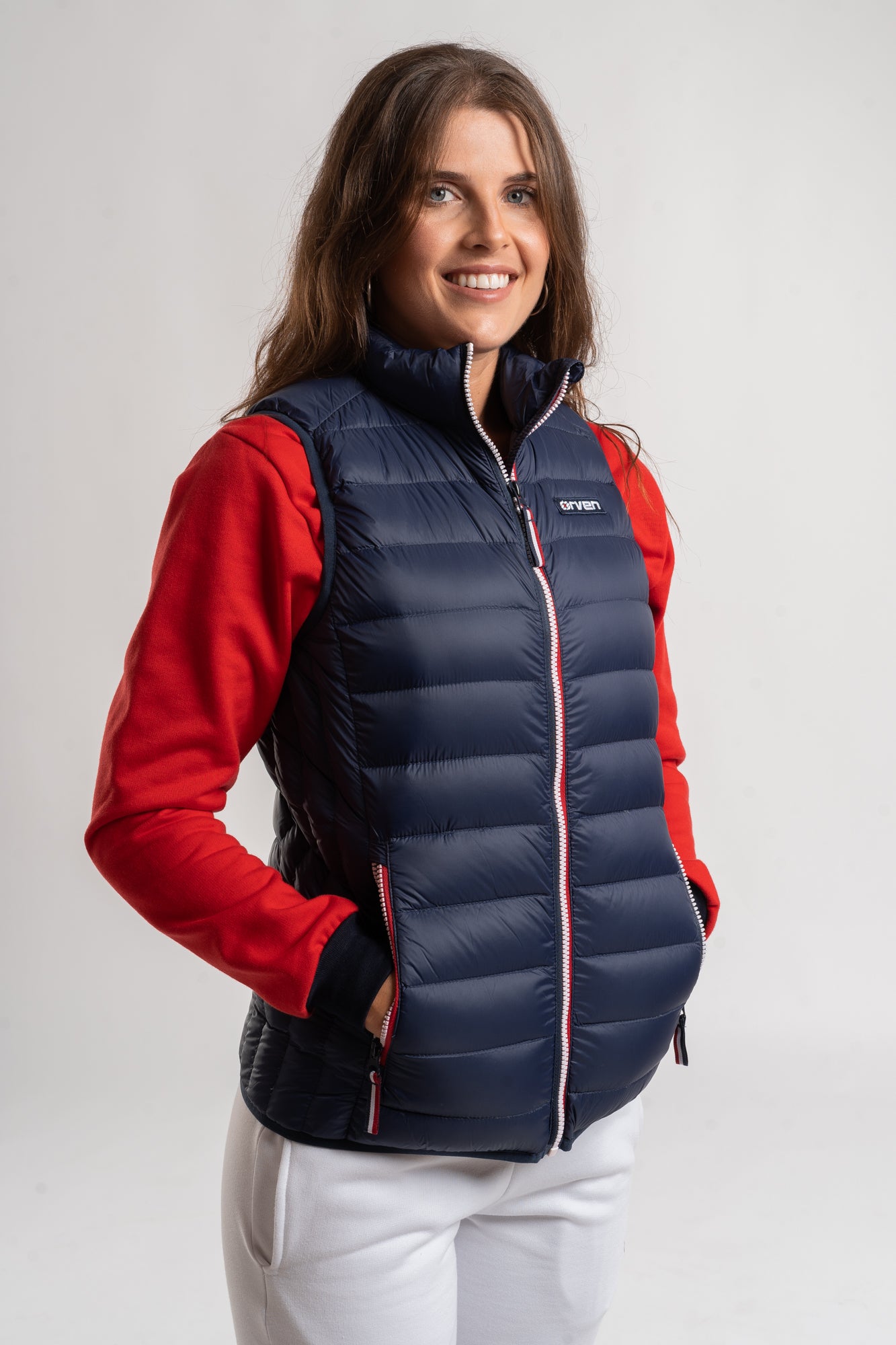 Chaleco Acolchado Marino - Orven Sport