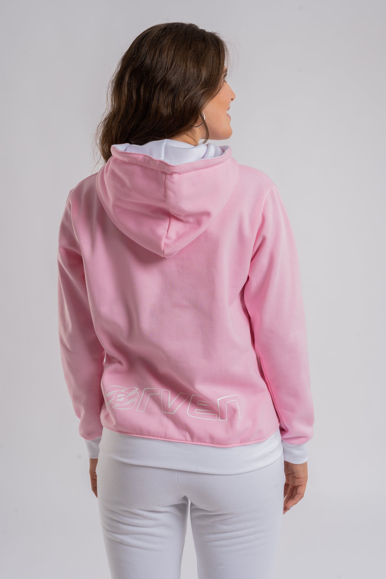 Sudadera Con Capucha Player Rosa - Orven Sport