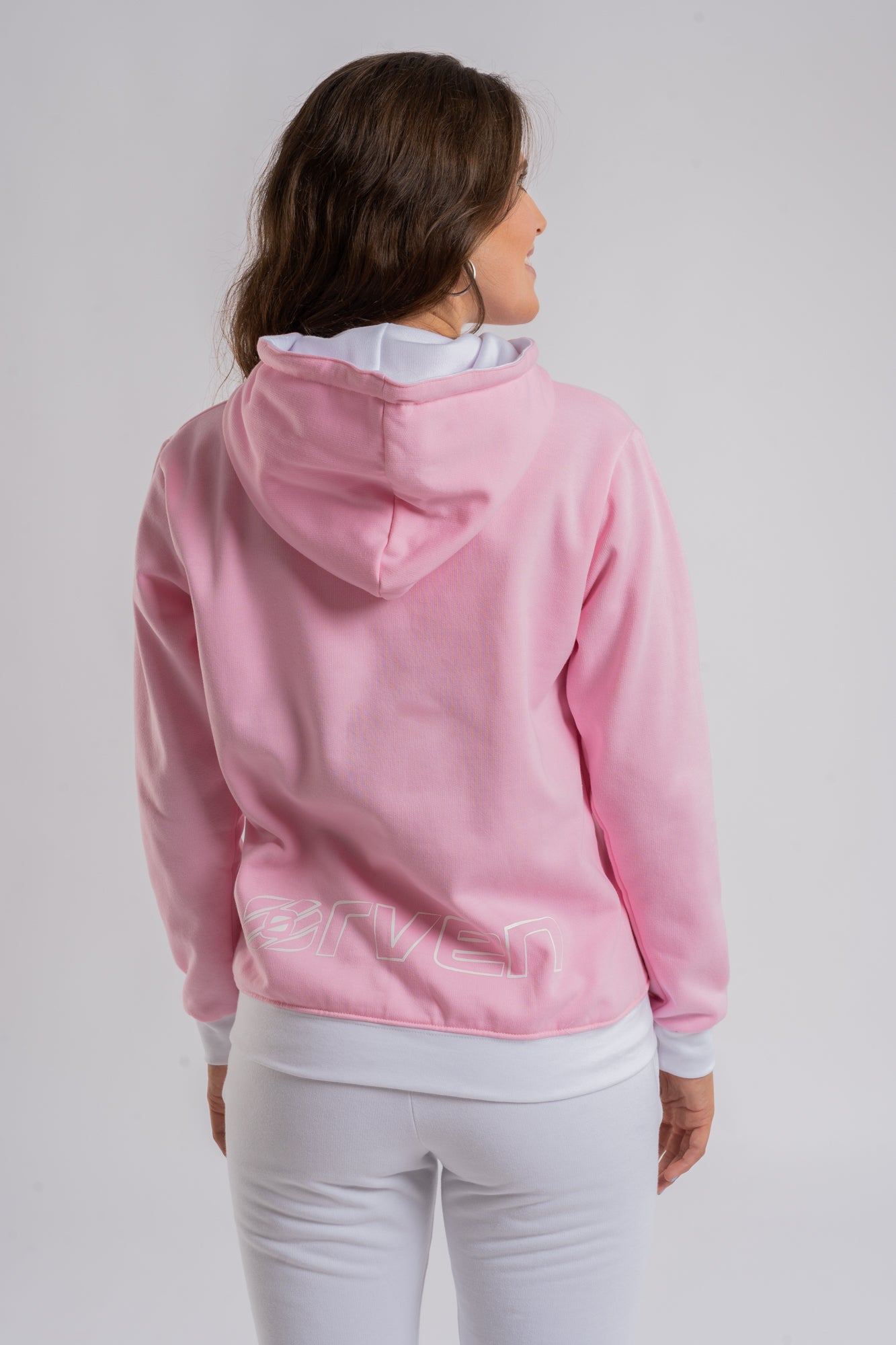 Sudadera Con Capucha Player Rosa - Orven Sport 