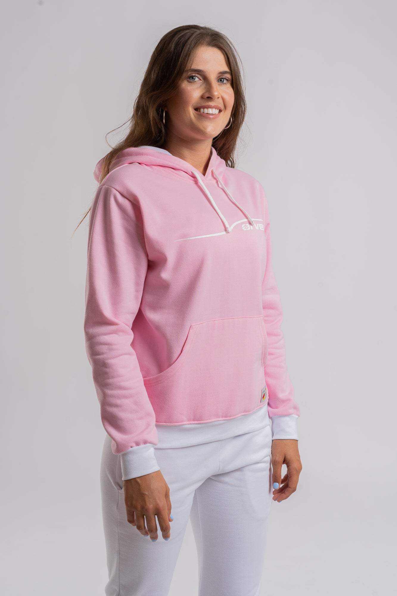 Sudadera Con Capucha Player Rosa - Orven Sport 