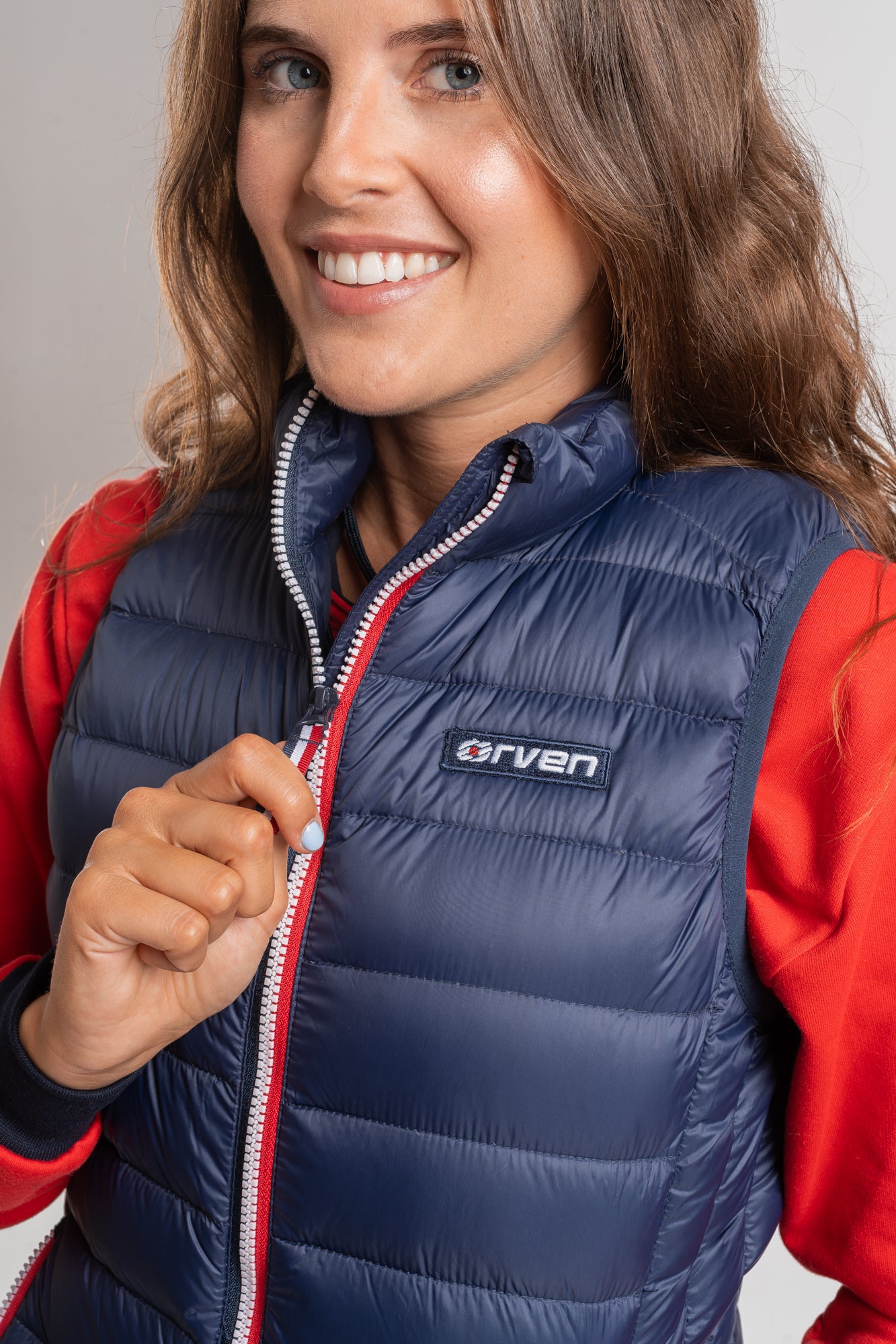 Chaleco Acolchado Marino - Orven Sport