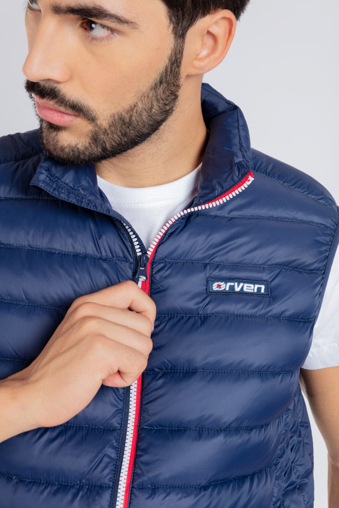 Chaleco Acolchado Marino - Orven Sport