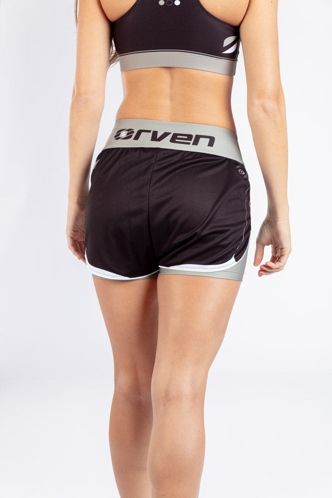 Short Square Negro - Orven Sport 