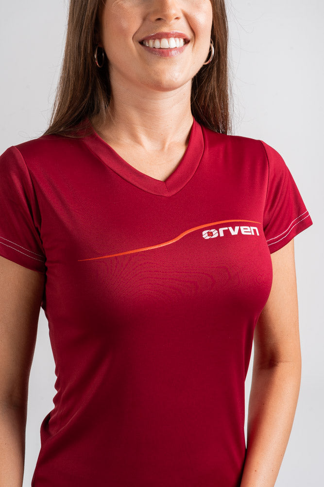 Camiseta Player Burdeos - Orven Sport 