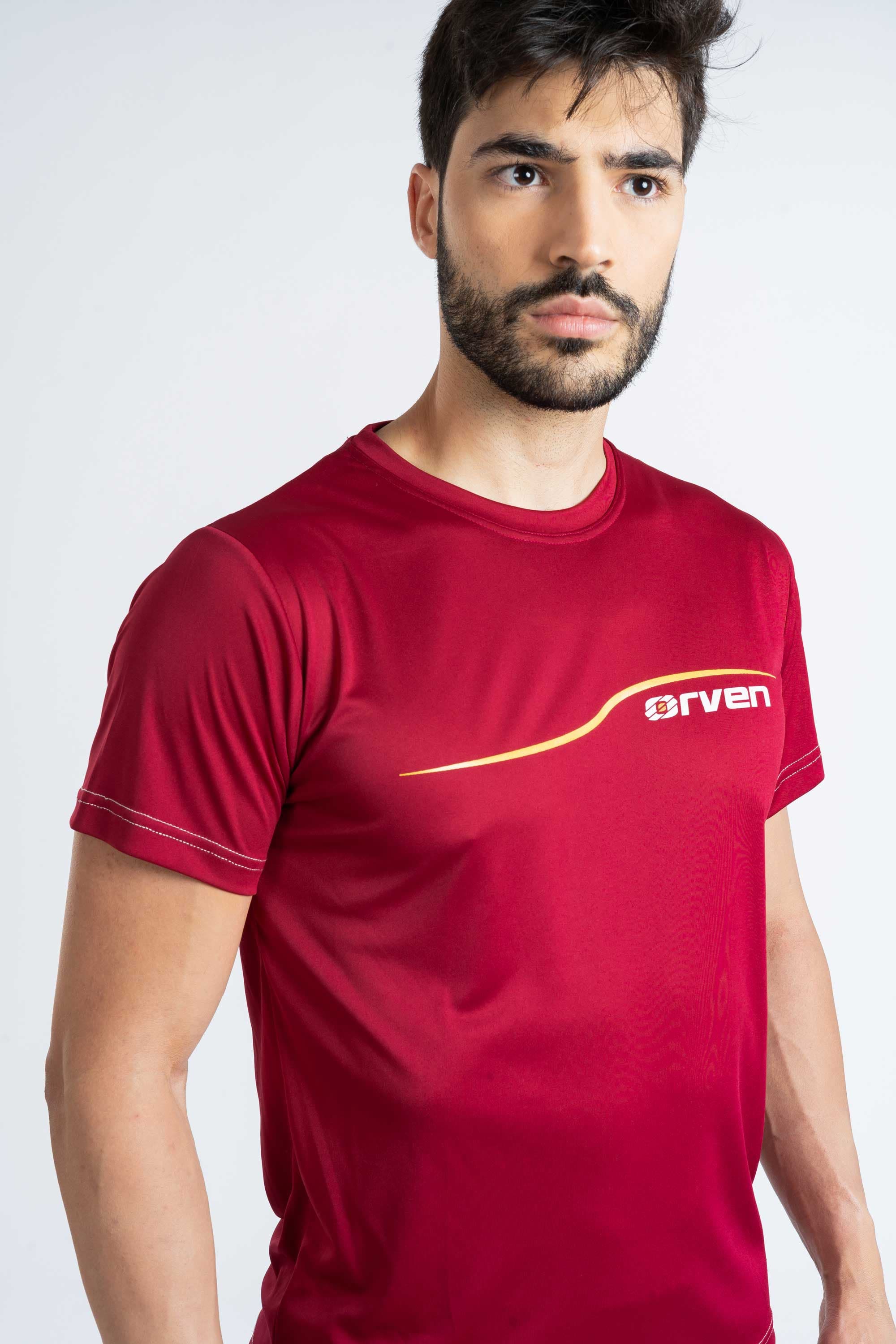 Camiseta Player Burdeos - Orven Sport 