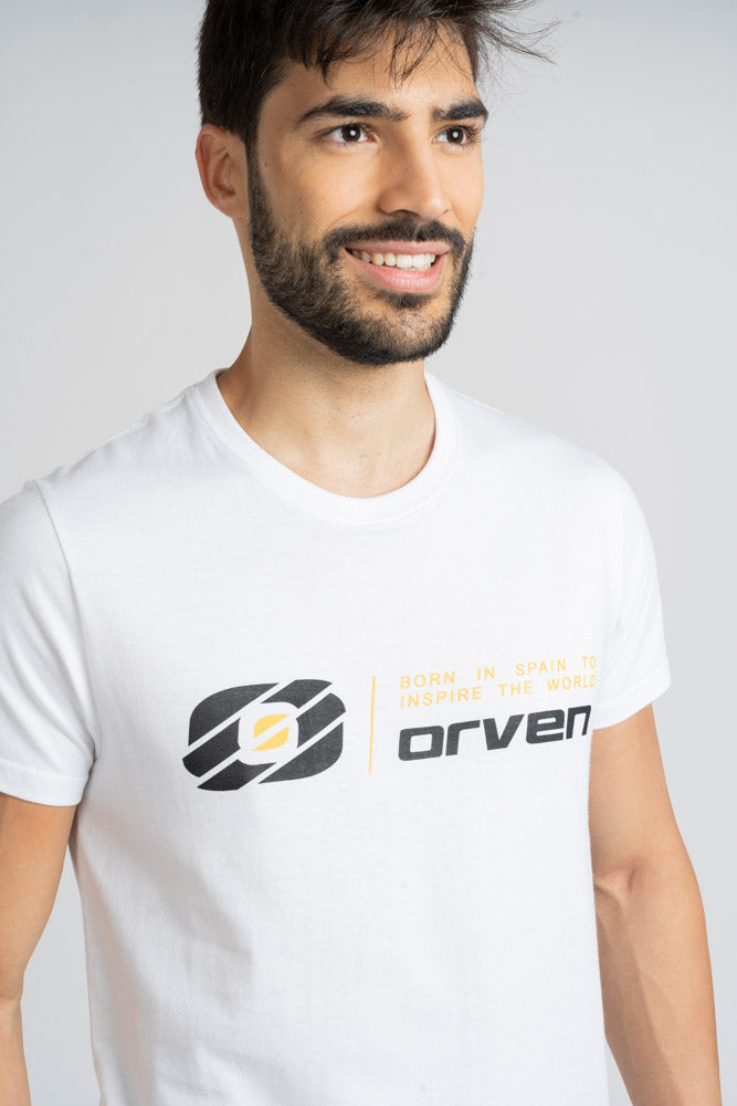 Camiseta de Algodón Blanca - Orven Sport 