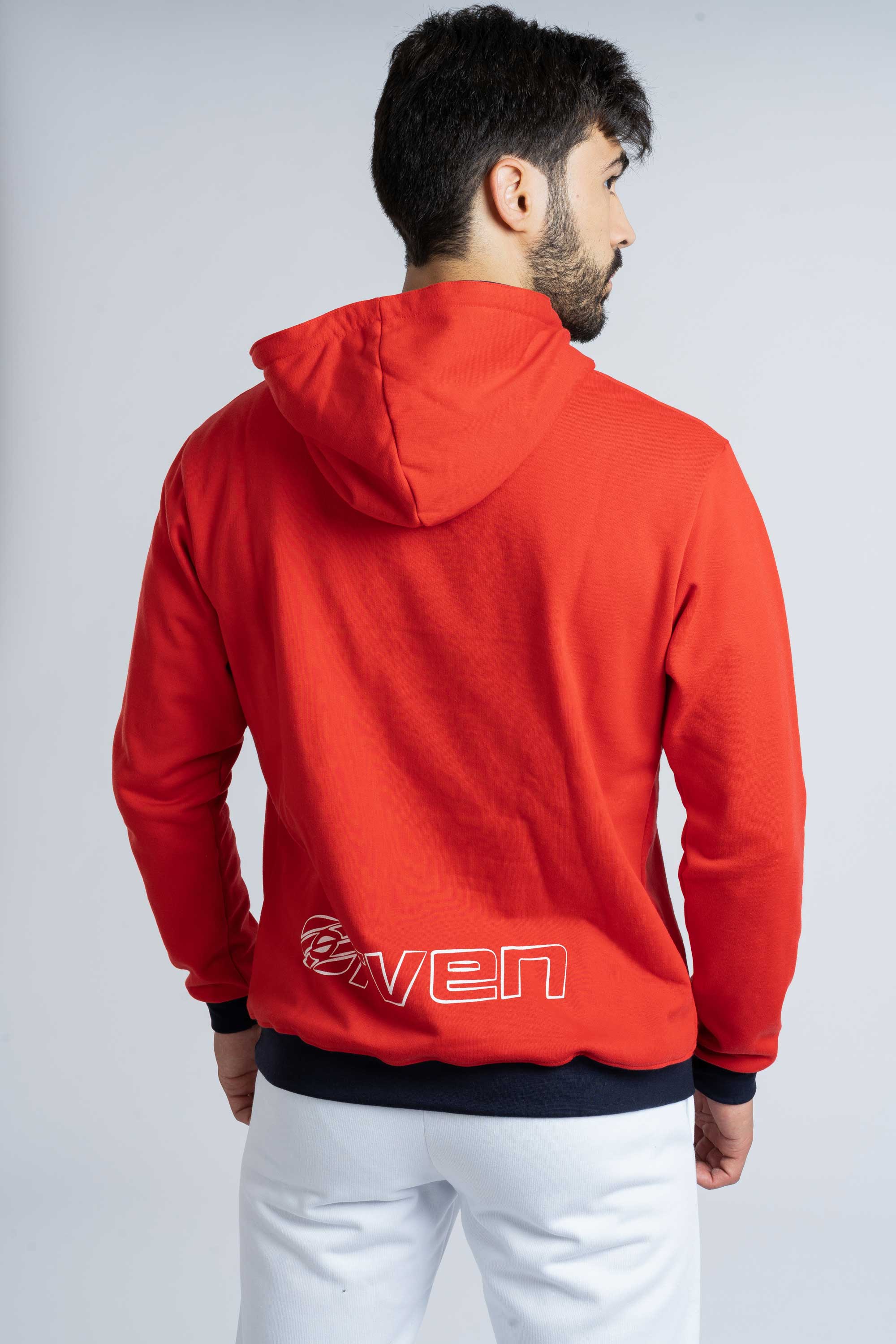 Sudadera con Capucha Player Roja - Orven Sport 