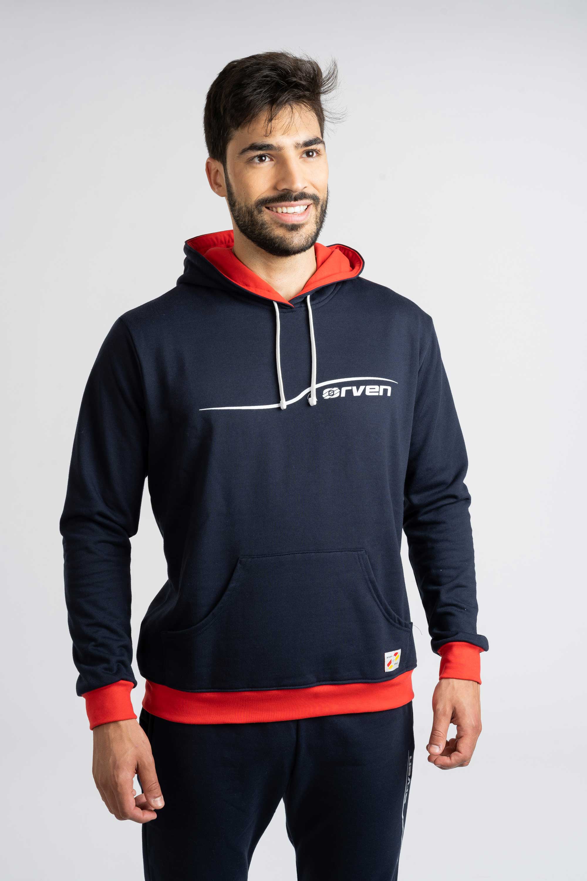 Sudadera con Capucha Player Marino - Orven Sport 