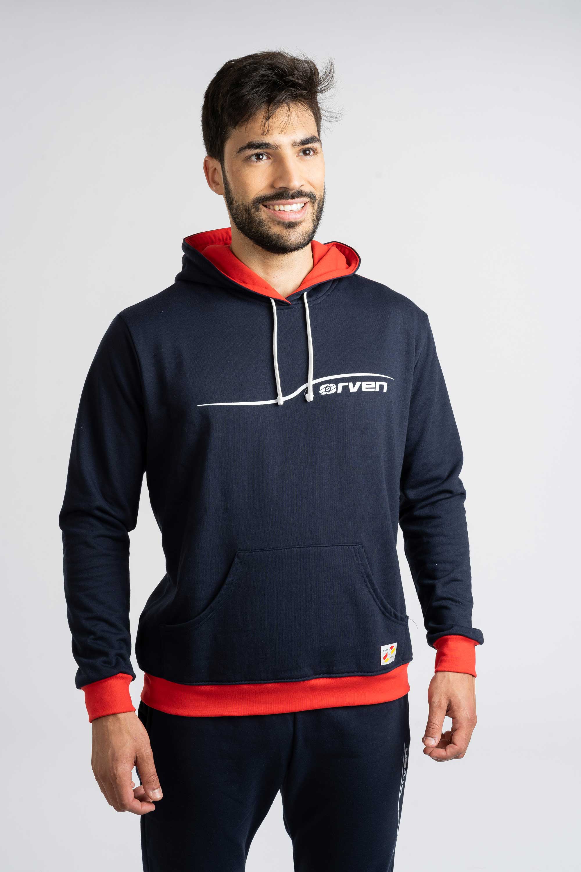 Sudadera con Capucha Player Marino - Orven Sport 