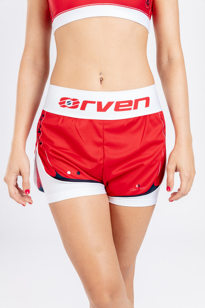 Short Square Rojo - Orven Sport 